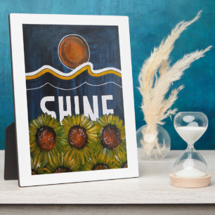 Summer Nights Painting by Alfred Fox Plaque