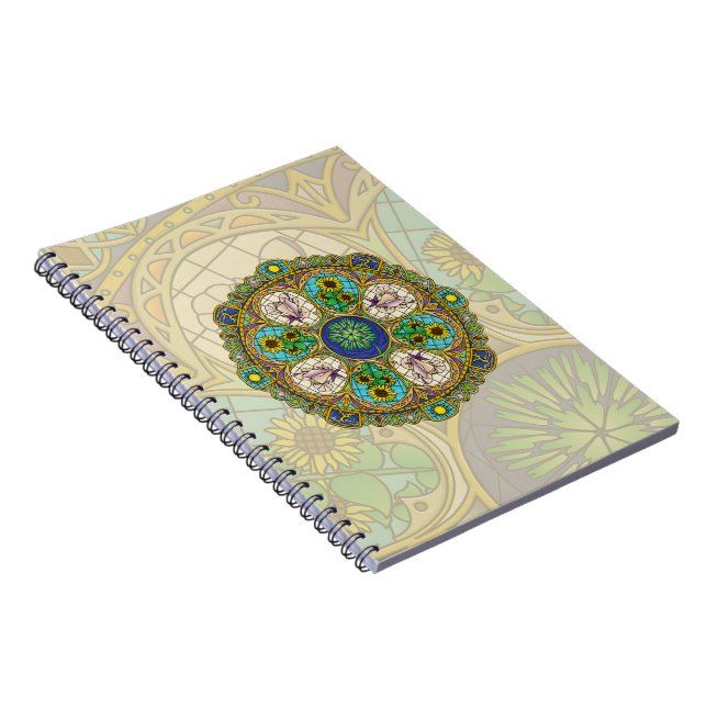 Summer Nouveau Notebook (Right Side)