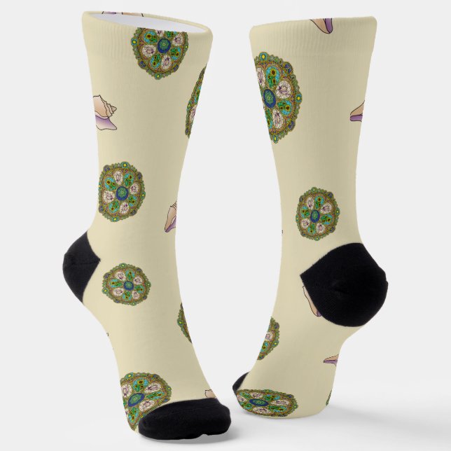 Summer Nouveau Socks (Angled)