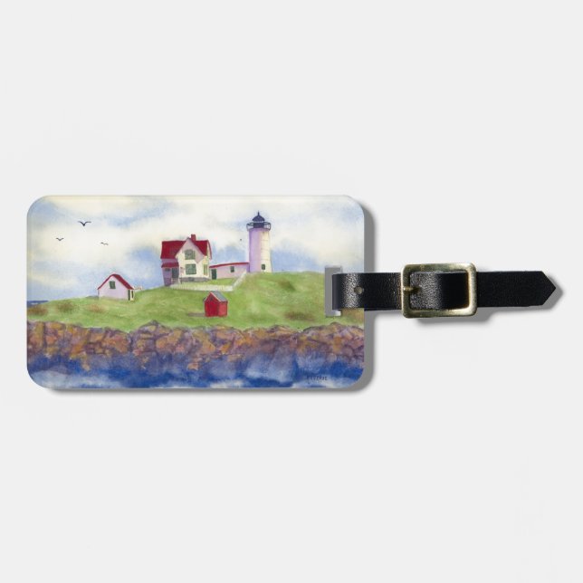 summer nubble luggage tag (Front Horizontal)