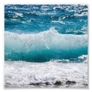 Summer Ocean Waves Photo Print