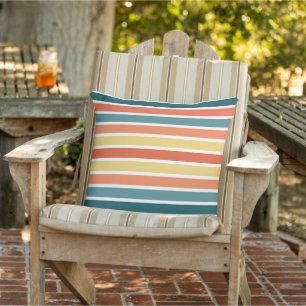 Summer of '77 Stripes Cushion