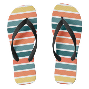 Summer of '77 Stripes Jandals