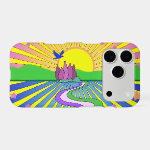 Summer of Love Psychedelic Sixties Sunburst