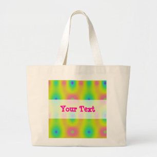 Summer of Tie Dyeing Large Tote Bag