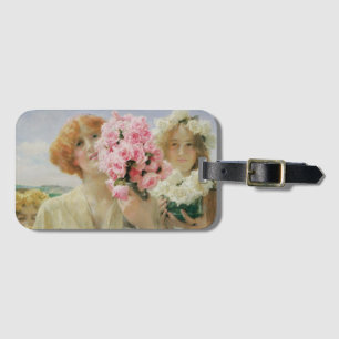 Summer Offering by Sir Lawrence Alma-Tadema Luggage Tag
