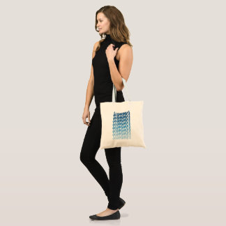 summer ombre tote bag