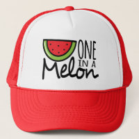 Summer one in a melon hat