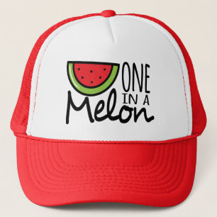 Summer one in a melon hat