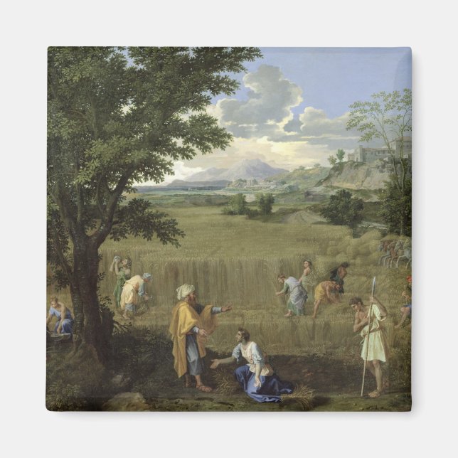 Summer, or Ruth and Boaz, 1660-64 Magnet (Front)