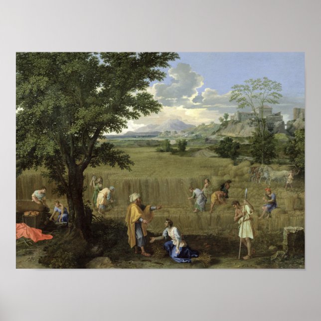 Summer, or Ruth and Boaz, 1660-64 Poster (Front)