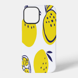 Summer Oranges: Stylish Fruit Pattern. iPhone 12 Case