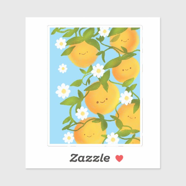 Summer Oranges Tree Garden (Sheet)
