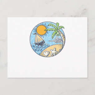 Summer Ornament Postcard