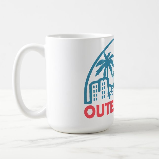 Summer outer banks- North Carolina  Coffee Mug (Left)