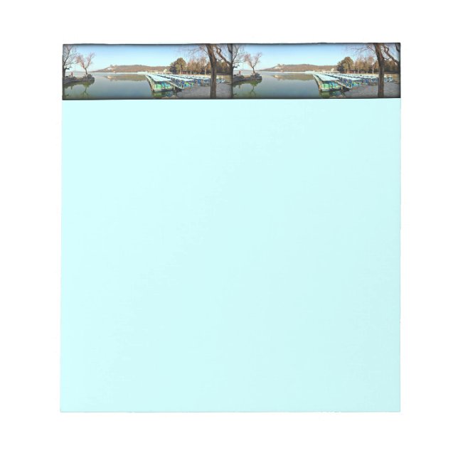 Summer Palace Boats Notepad (Front)