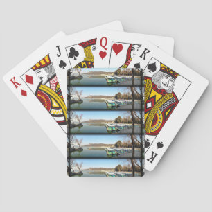 Summer Palace Boats Playing Cards