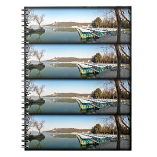 Summer Palace Boats Spiral Notebook