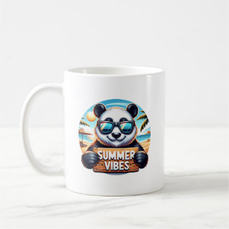 Summer Panda Coffee Mug
