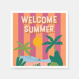 Summer Paper Napkin