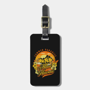Summer Paradise, Maui Hawaii Luggage Tag