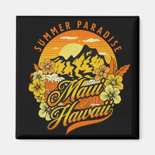 Summer Paradise, Maui Hawaii Magnet
