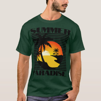 Summer Paradise Summertime Fun Time Fun Summer Bea T-Shirt