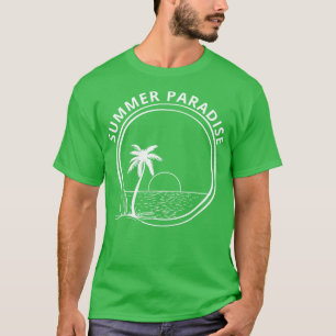Summer Paradise Summertime Fun Time Fun Summer Bea T-Shirt