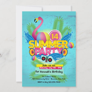 Summer Party (2) Invitation