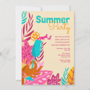 Summer Party Invitation