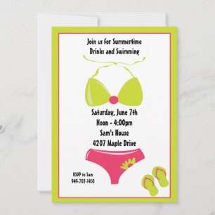 Summer Party Invitation