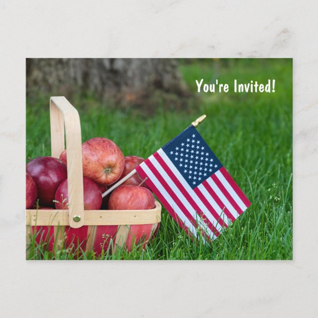 Summer party invite postcard (Front)