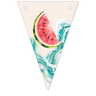 Summer Party Pennant Banner