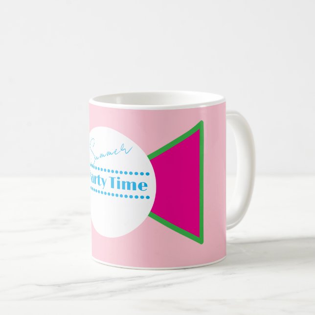 Summer Party Time Mug (Front Right)