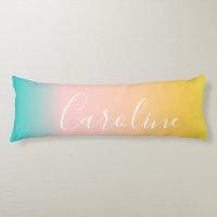Summer Pastel Gradient | Personalised Script Name 