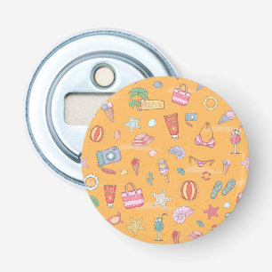 Summer pattern bottle opener