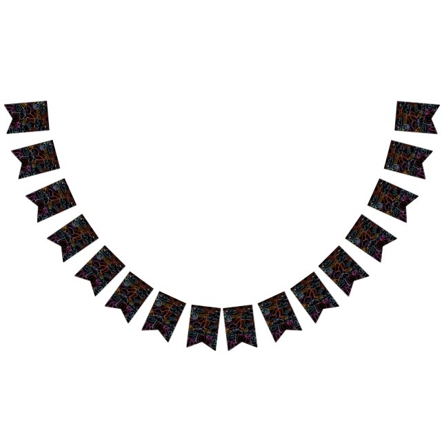 Summer pattern bunting  (All)