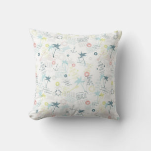 Summer pattern cushion