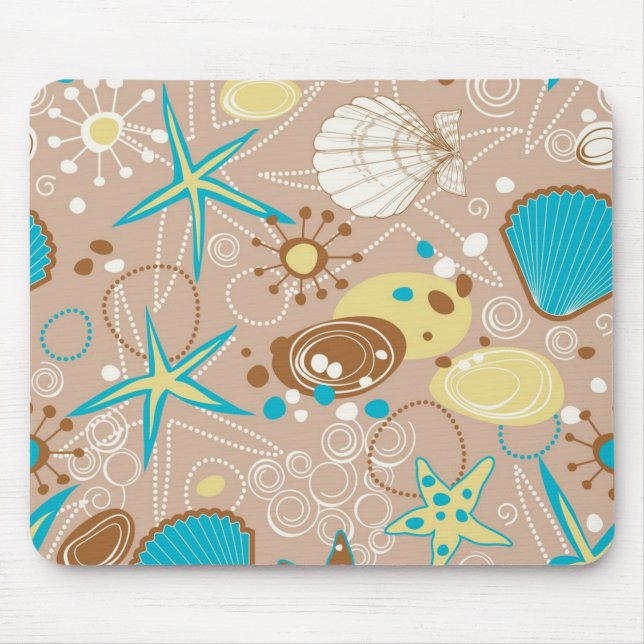 Summer pattern mouse pad (Front)