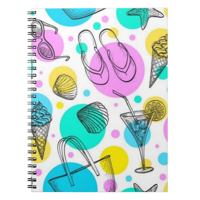 Summer pattern notebook (Front)