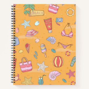 Summer pattern notebook