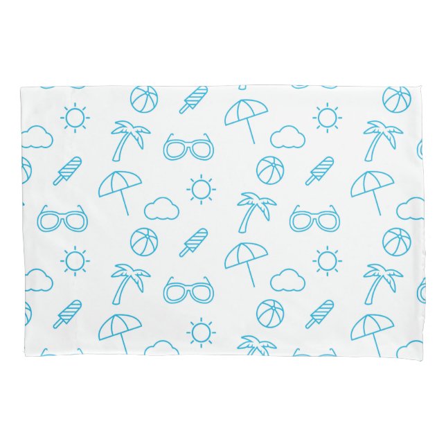 Summer Pattern Pillowcase (Front)