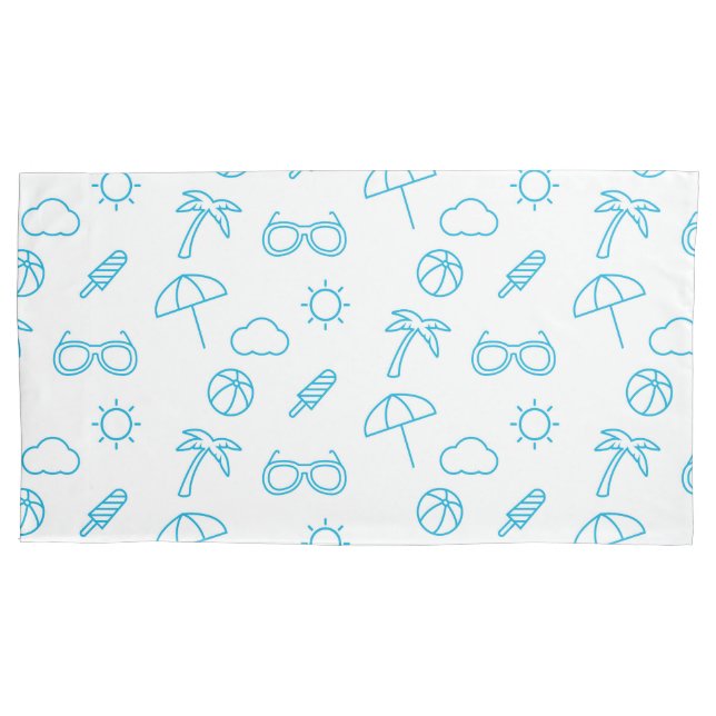 Summer Pattern Pillowcase (Front)