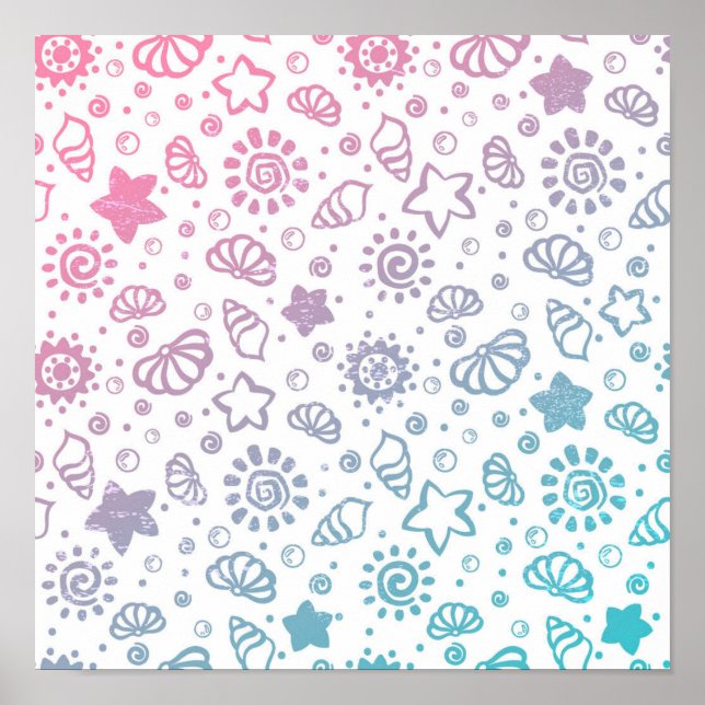 Summer pattern poster (Front)