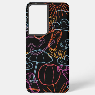Summer pattern samsung galaxy case