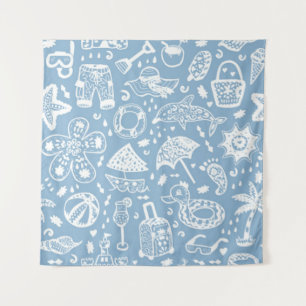 Summer pattern tapestry