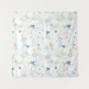 Summer pattern tapestry