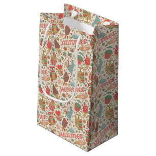 Summer Pattern With Ice Cream Small Gift Bag