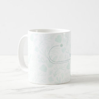 Summer Pearl Watercolor Ocean Design Coffee Mug