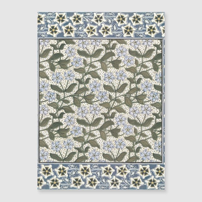 Summer Periwinkle Flower Pretty Elegant Floral (Front)